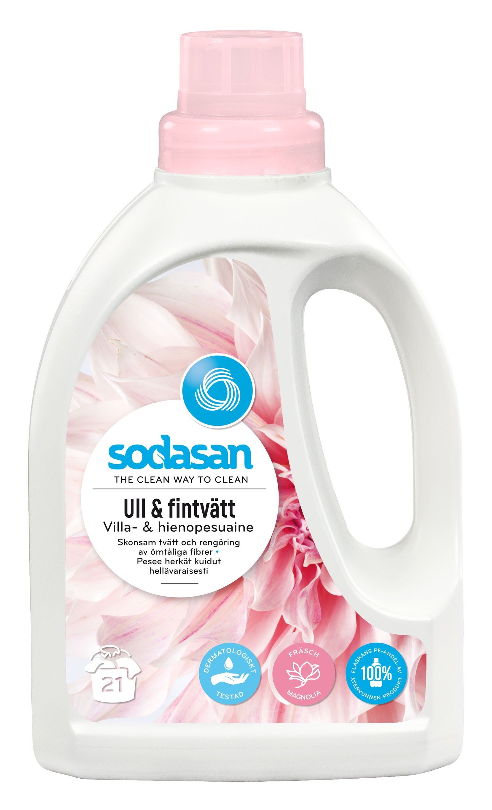Sodasan Tvättmedel Ull & Fintvätt 750 ml