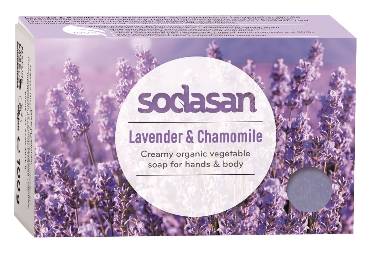 Sodasan Lavendel & Kamomill Tvål 100 g