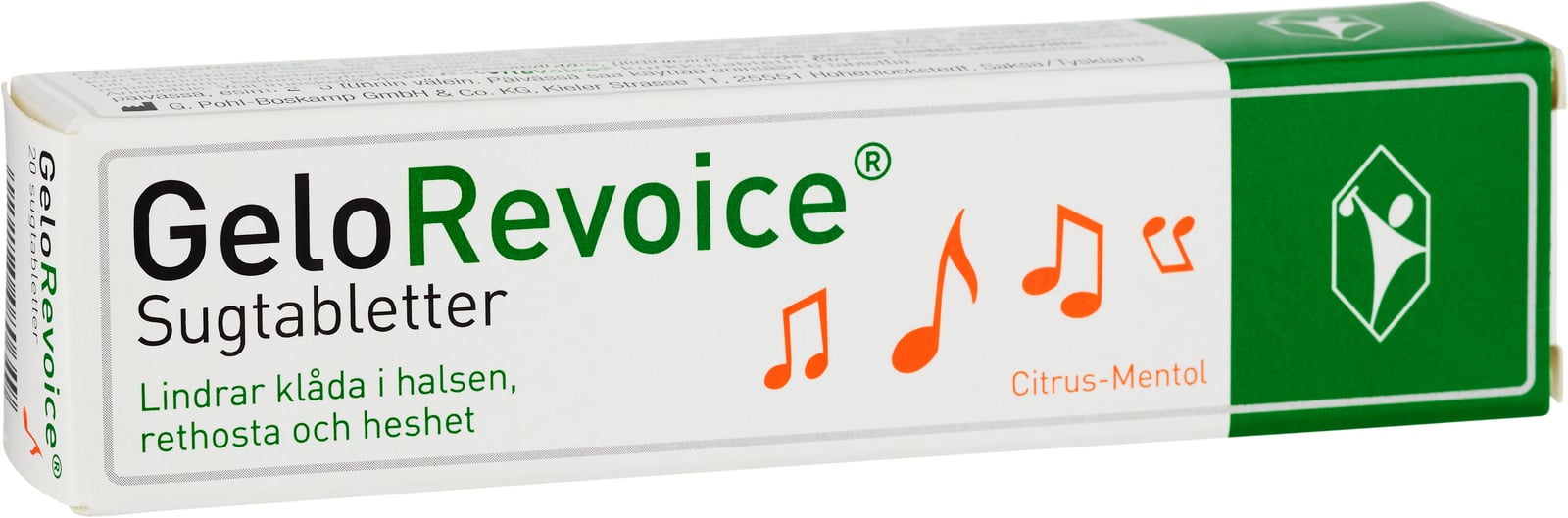 Gelorevoice Halstabletter Citrus-Mentol 20 st