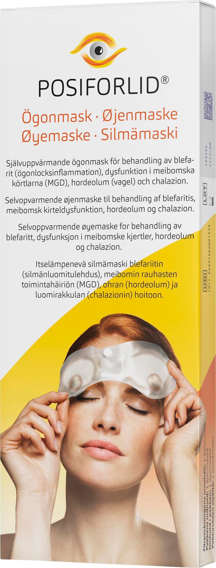 POSIFORLID Ögonmask 1 st