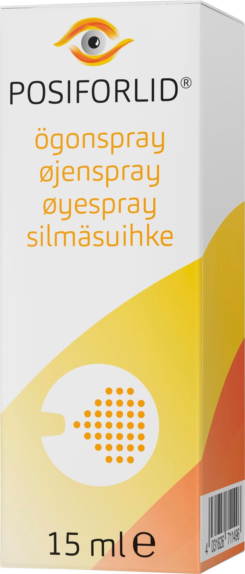 POSIFORLID Ögonspray 15 ml