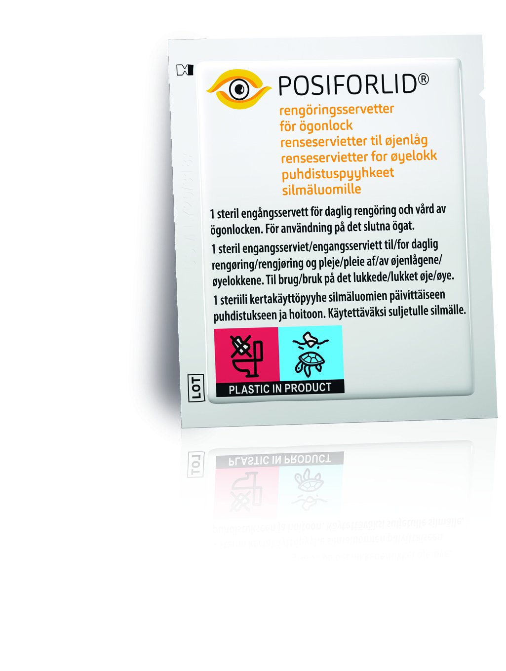 POSIFORLID Rengöringsservetter För Ögonlock 20 st