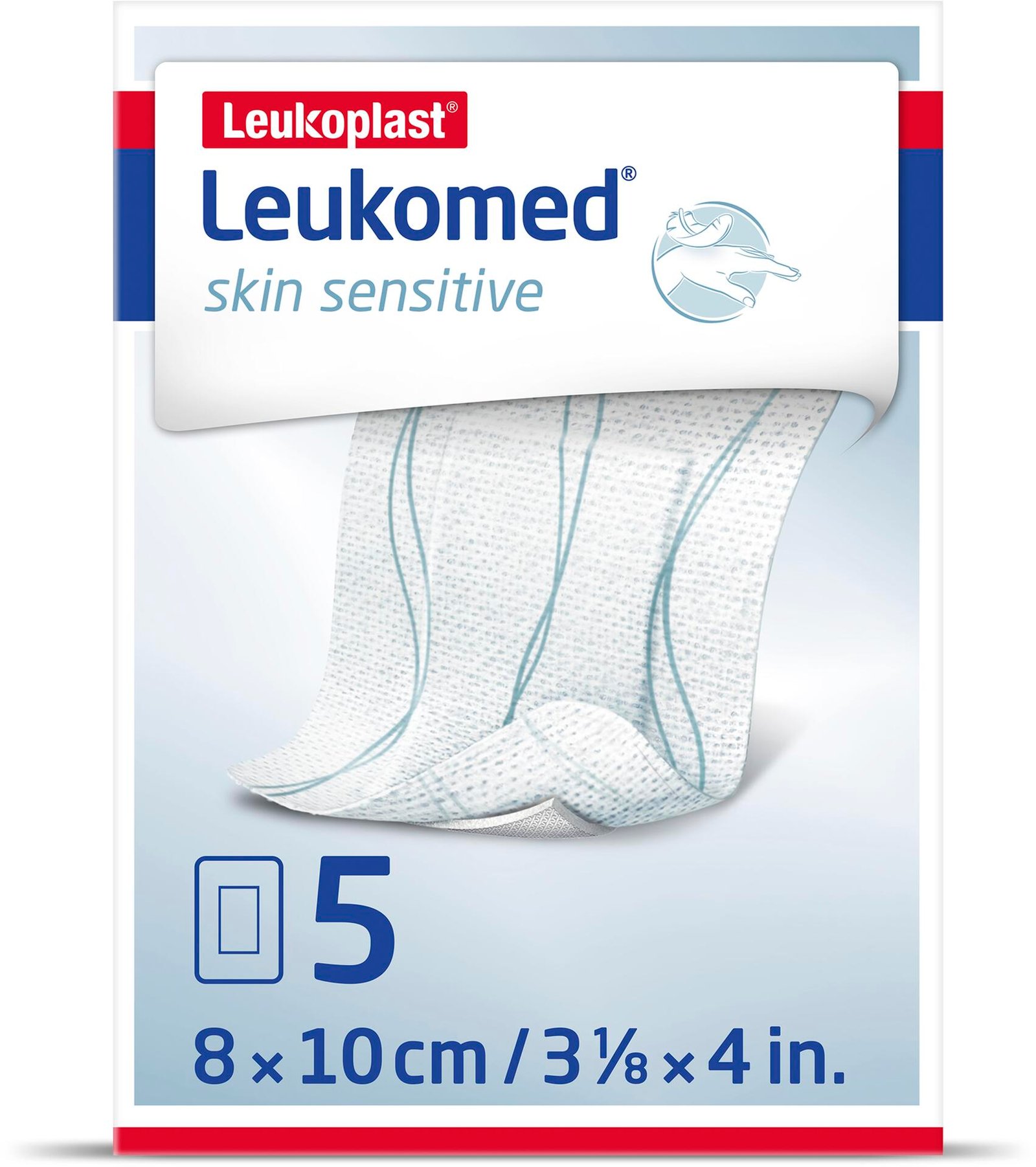 Leukoplast Leukomed Skin Sensitive M 5 st 8x10 cm