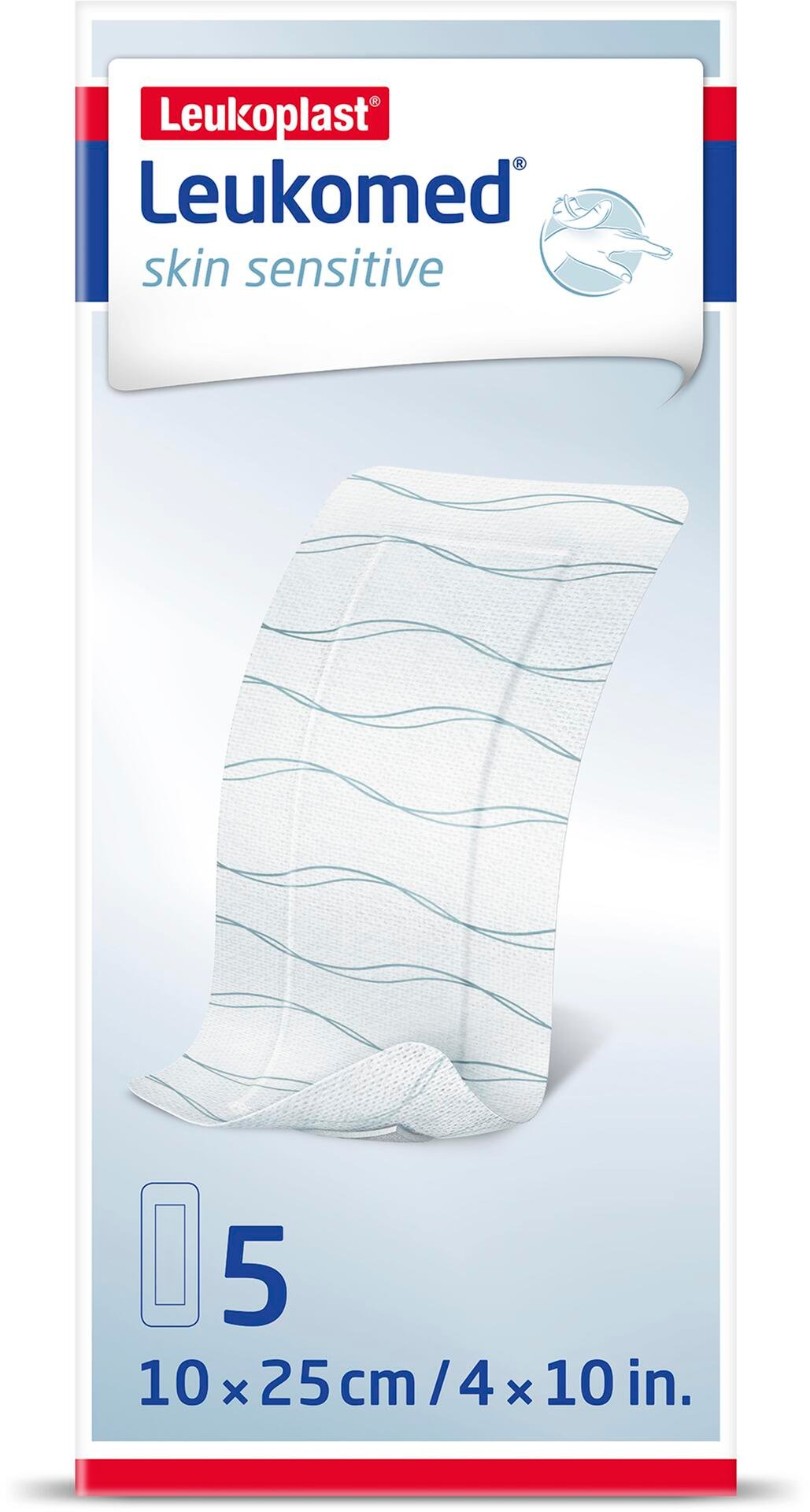 Leukoplast Leukomed Skin Sensitive XL 5 st 10x25 cm