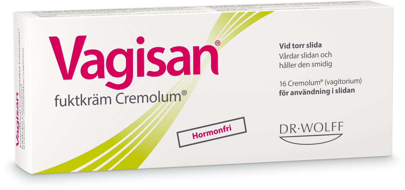 Vagisan Fuktkräm Cremolum, 16 st