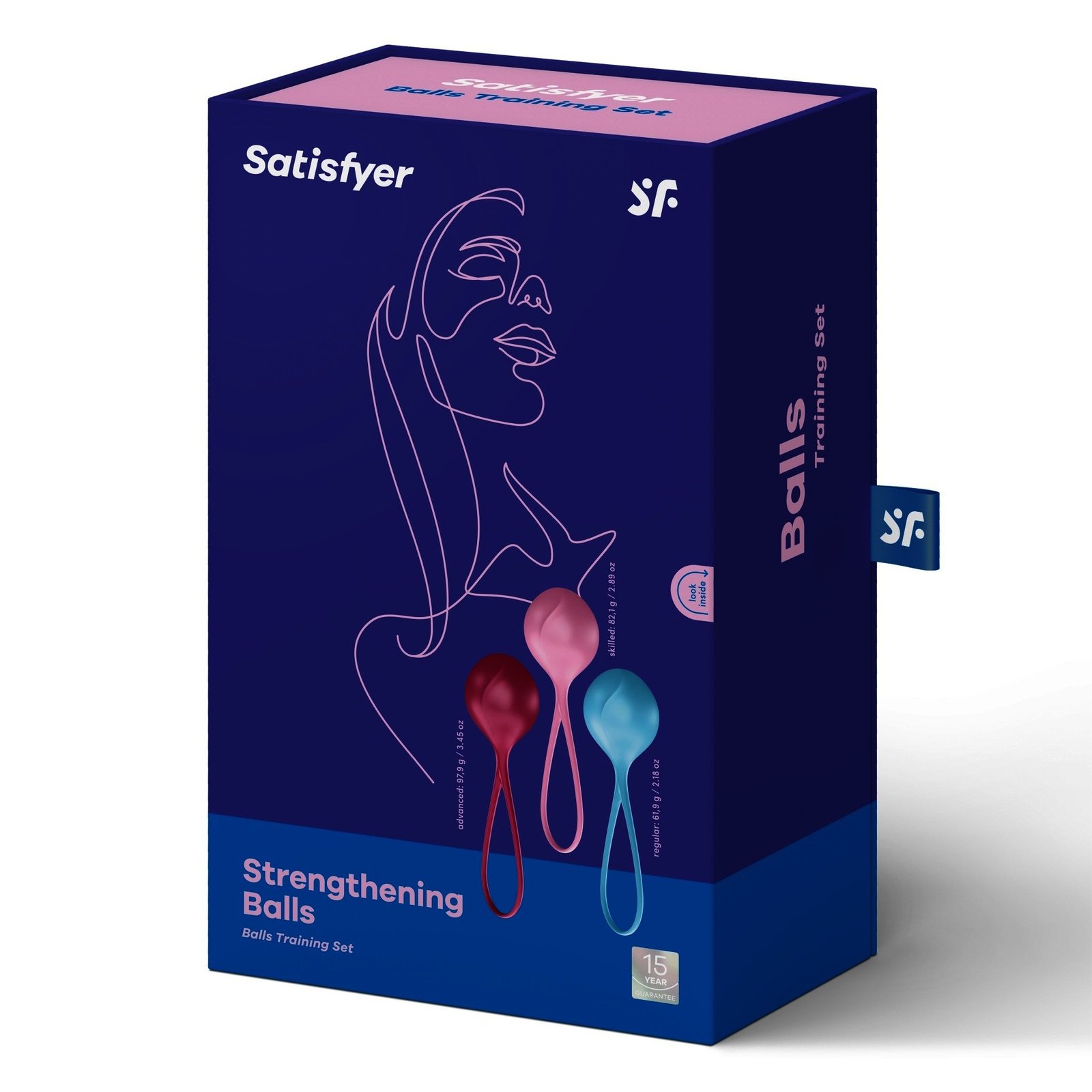 Satisfyer Strengthening Balls Knipkulor 3 st