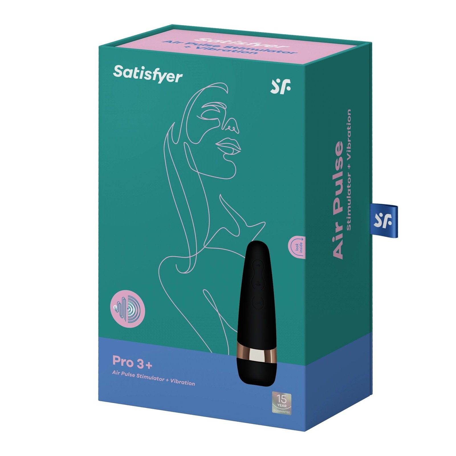 Satisfyer Pro 3 + Lufttrycksvibrator