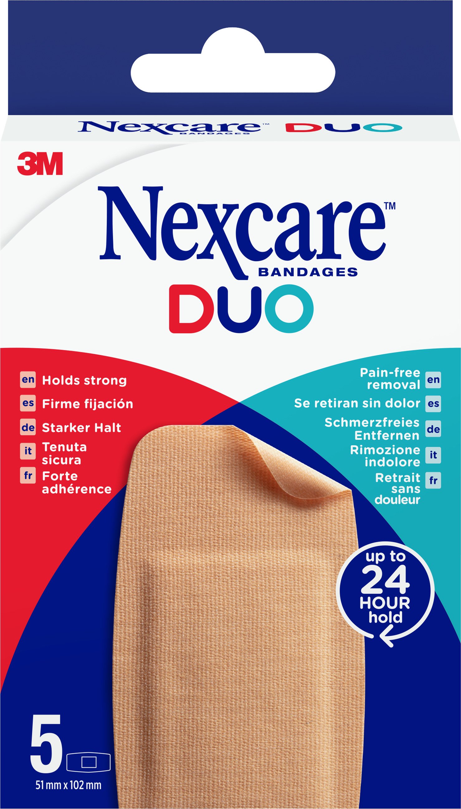 Nexcare Duo Maxi Plåster 5 st
