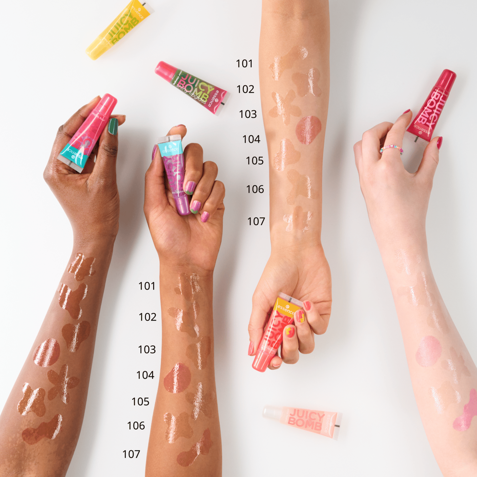essence JUICY BOMB shiny lipgloss 110