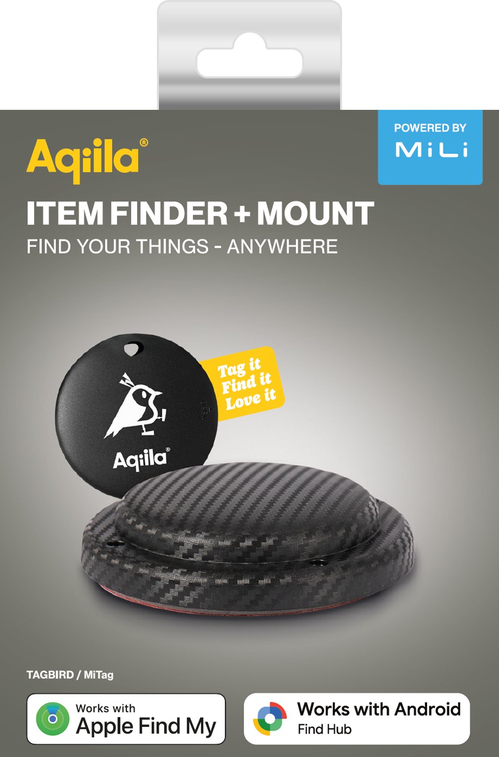 Aqiila Tagbird Smart Tracker 3M Mount 1 st