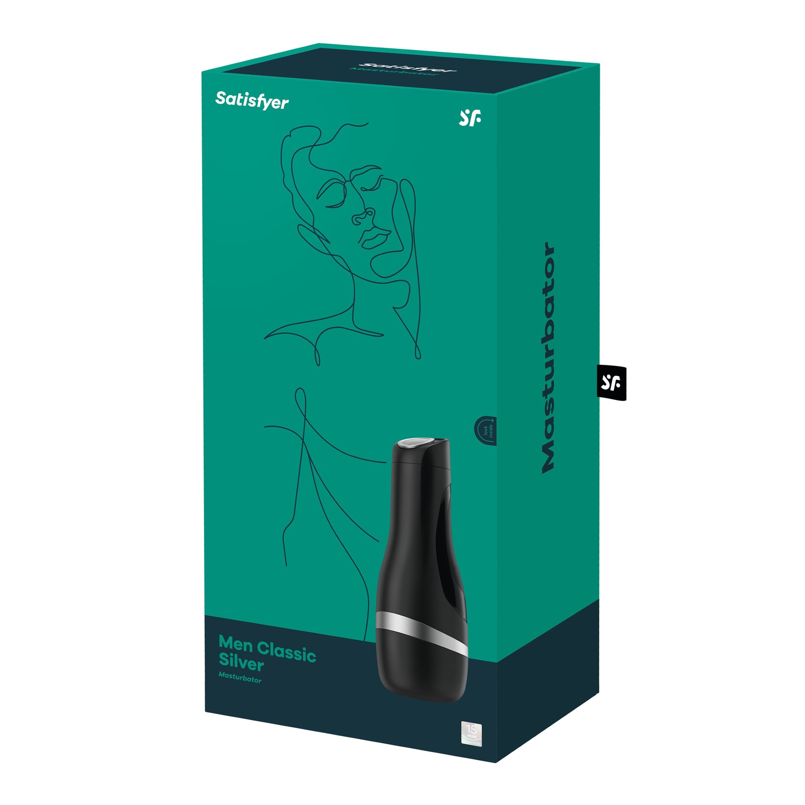 Satisfyer Men Classic Silver Onanihjälpmedel