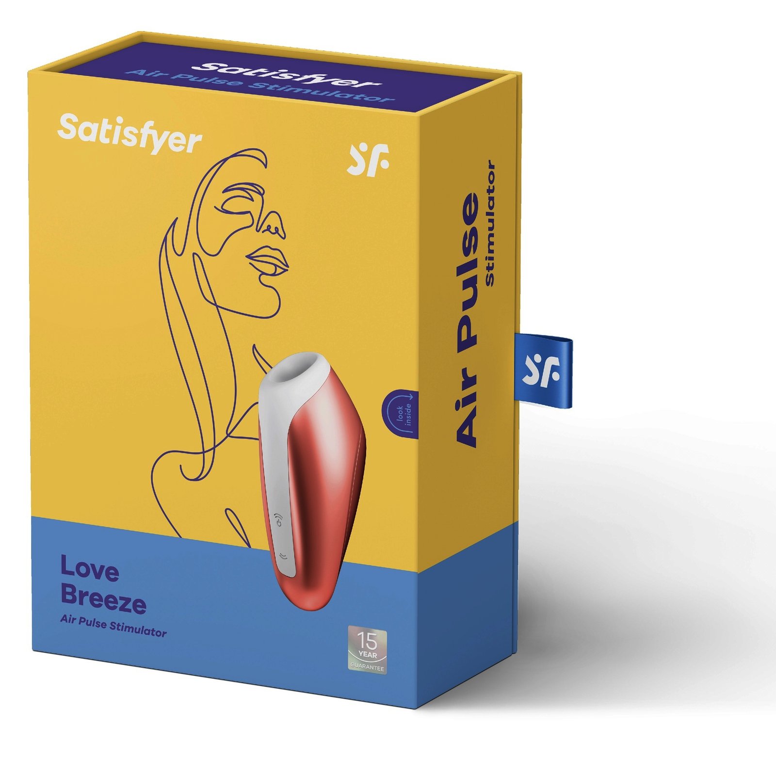 Satisfyer Love Breeze Lufttrycksvibrator Copper