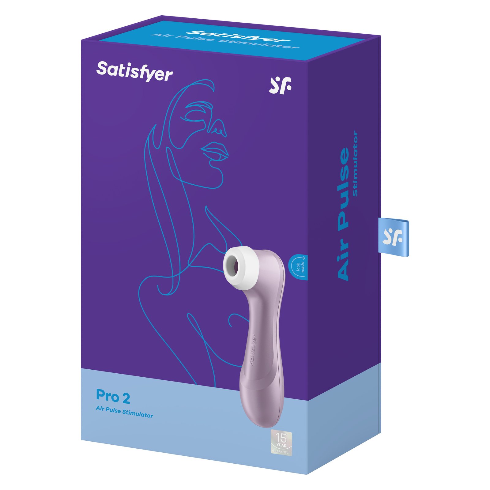 Satifyer Pro 2 Violet Lufttrycksvibrator 1 st