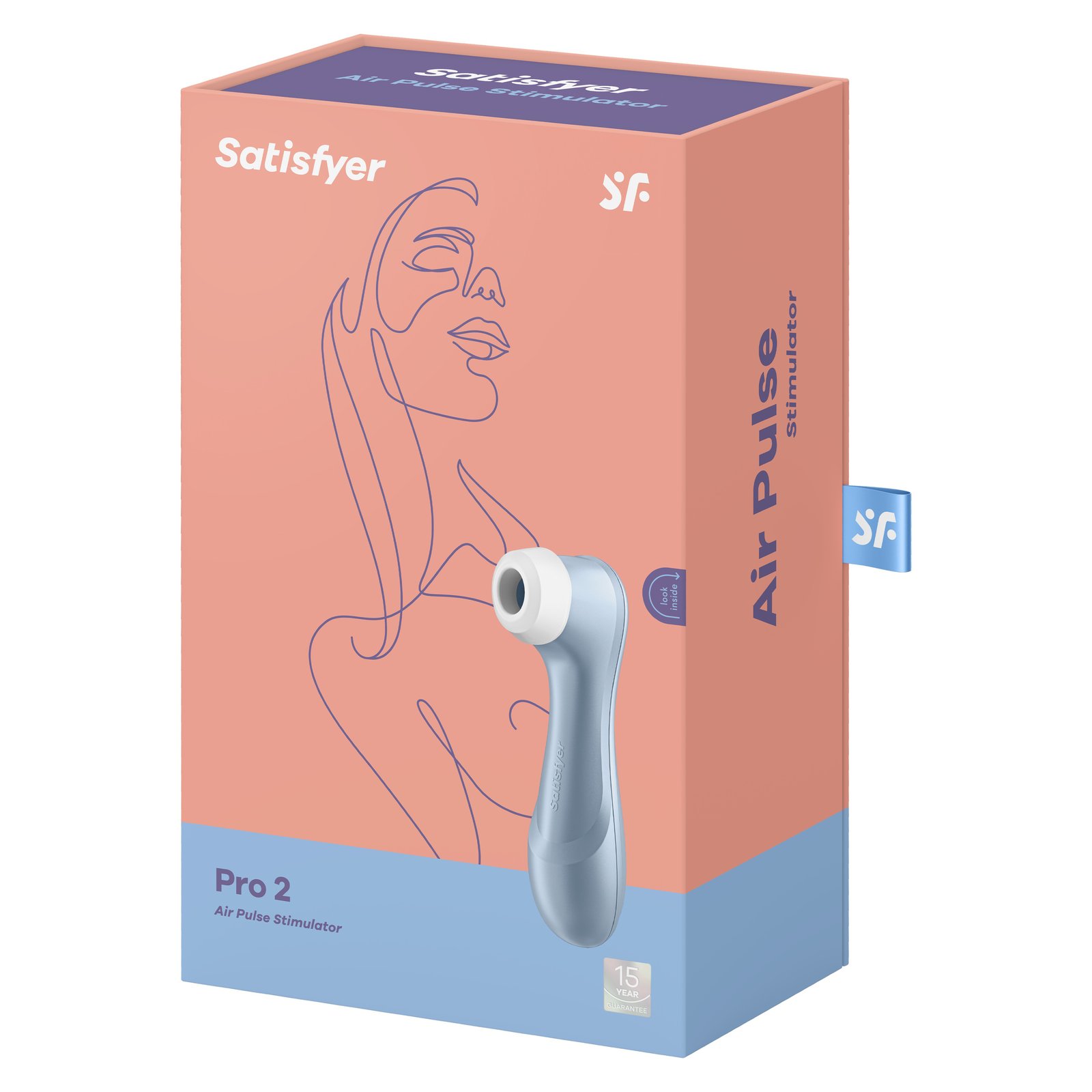Satifyer Pro 2 Blue Lufttrycksvibrator 1 st