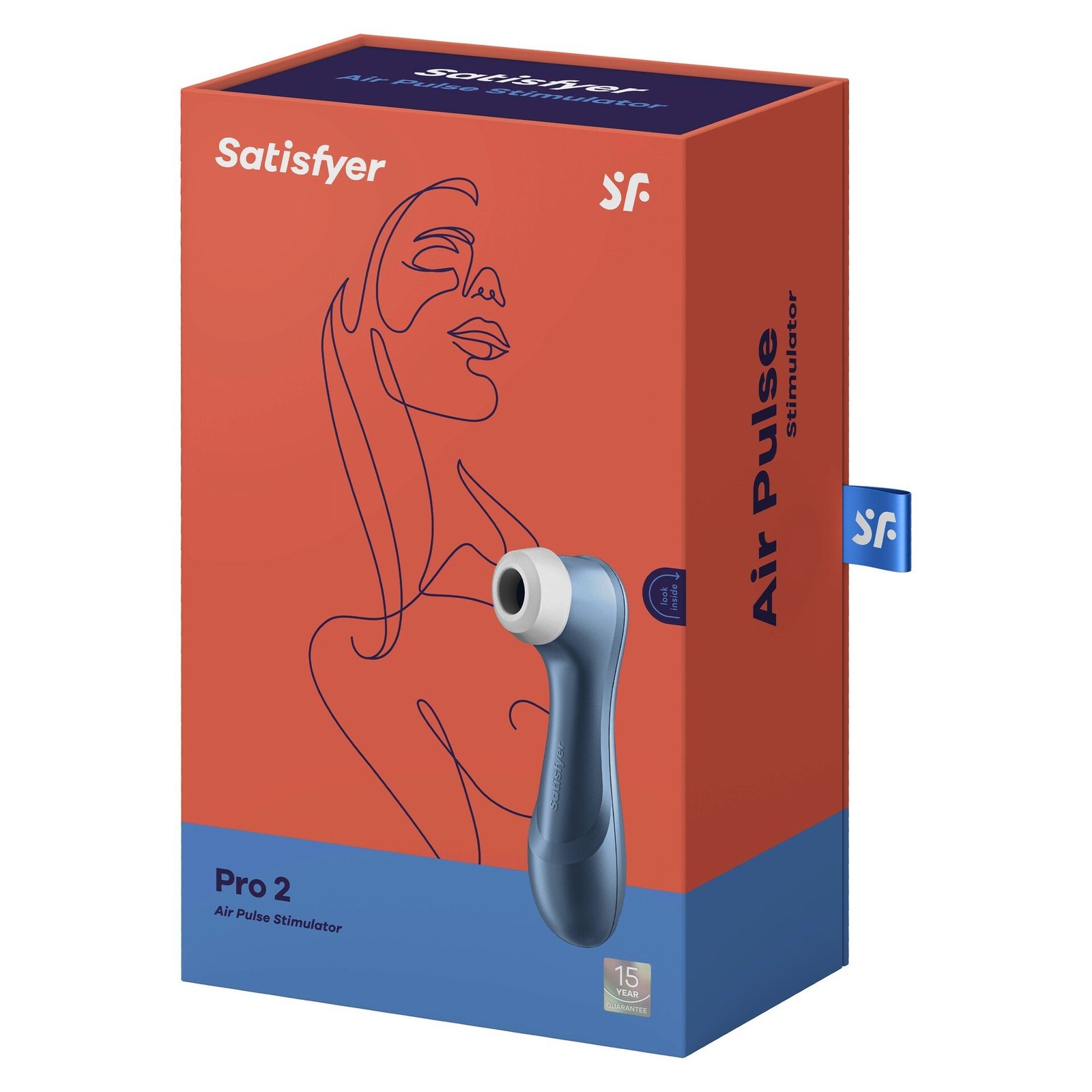 Satifyer Pro 2 Blue Lufttrycksvibrator 1 st