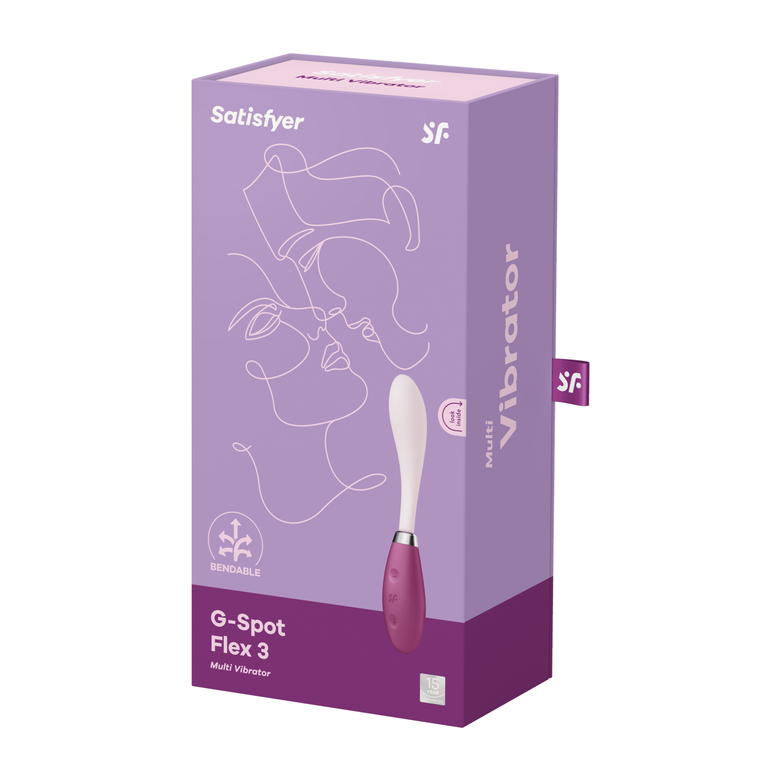 Satisfyer G-Spot Flex Red Vibrator 1 st