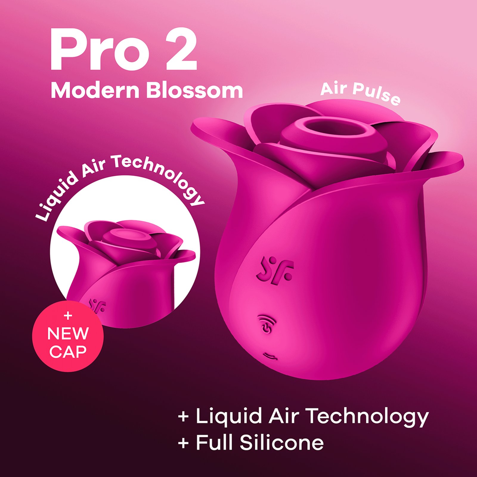 Satisfyer Pro 2 Modern Blossom Lufttrycksvibrator