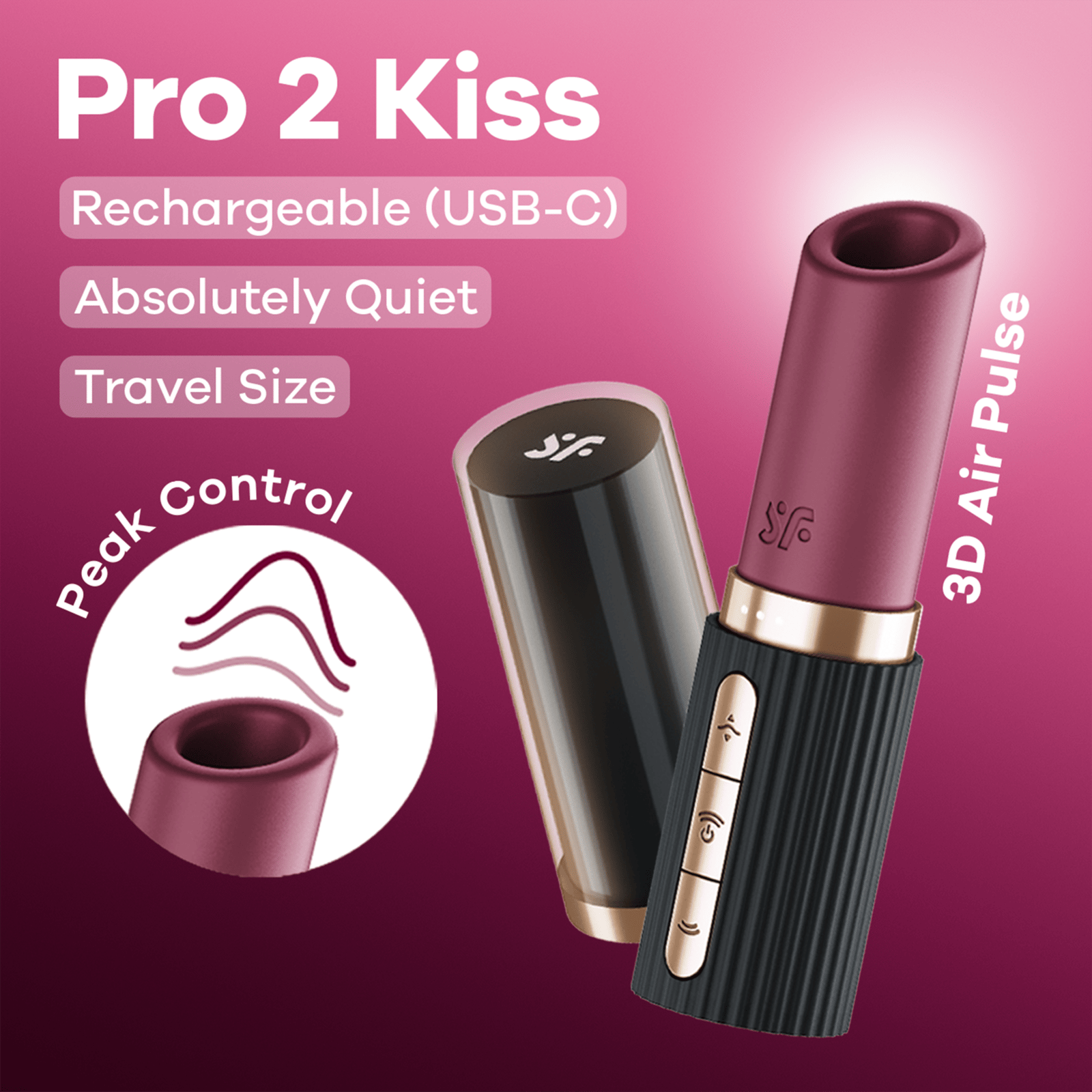 Satisfyer Pro 2 Kiss Minivibrator