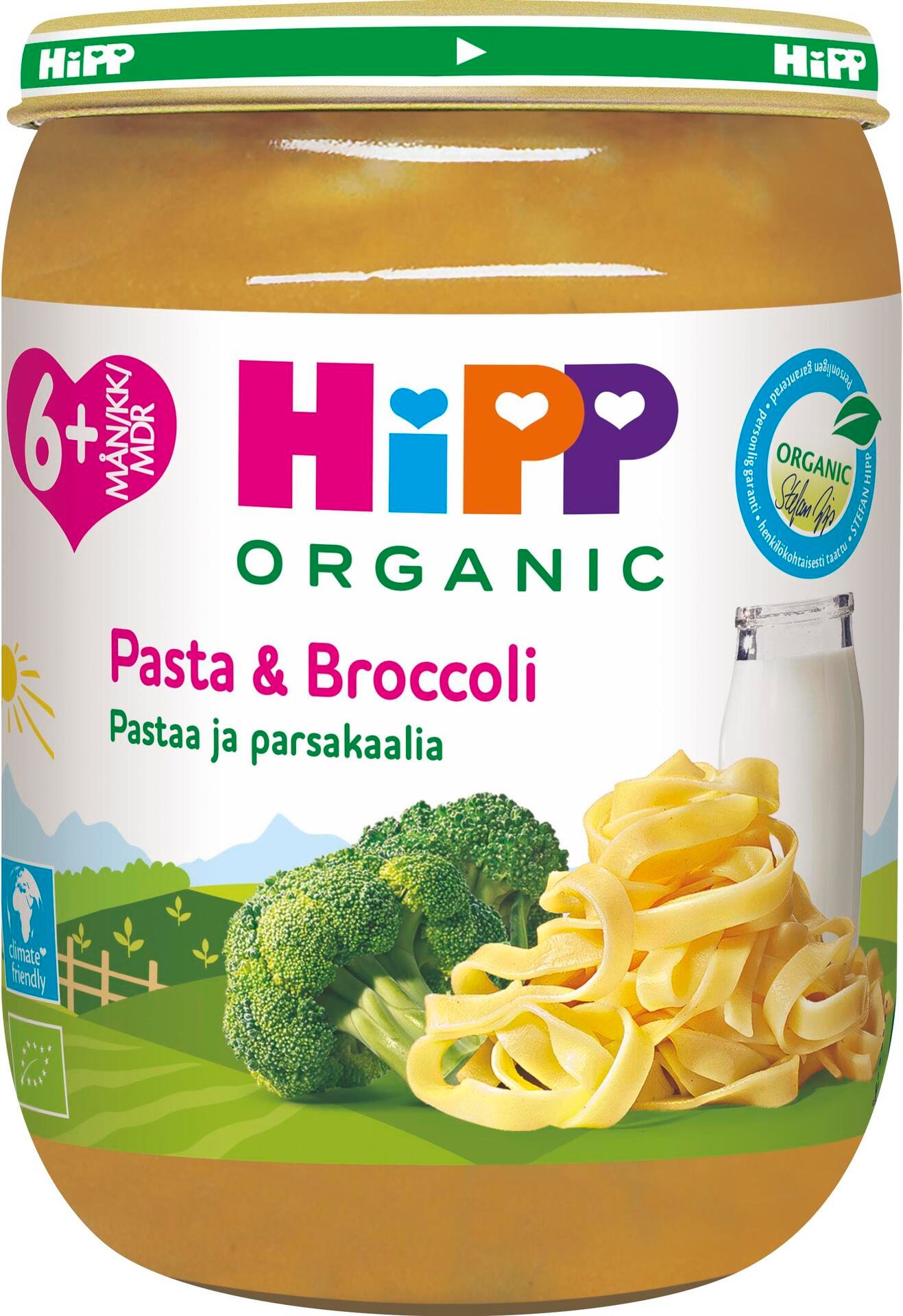 Hipp Pasta och Broccoli 6+ månader 190g