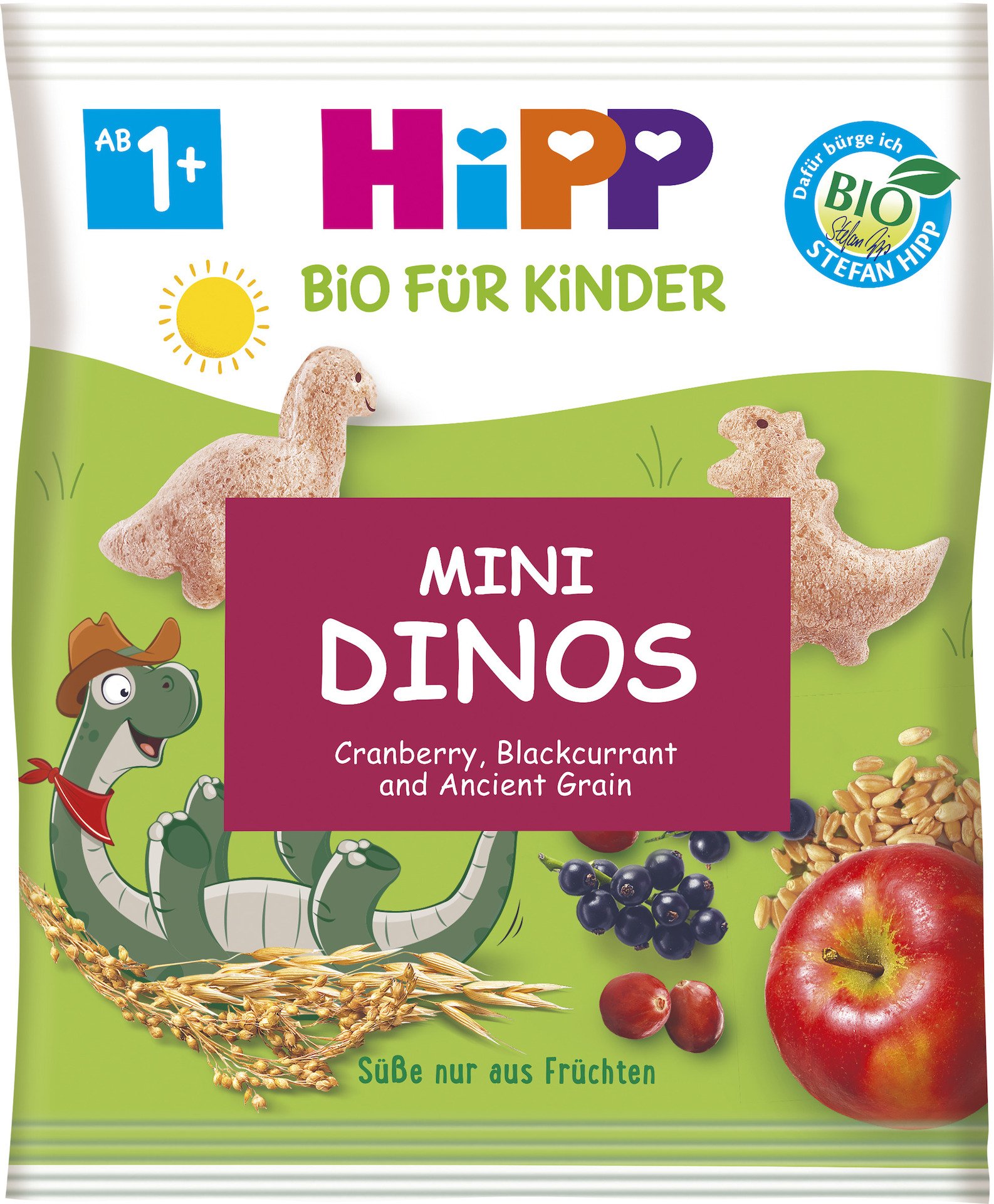 Hipp Mini Dinos 1-3 år 30g