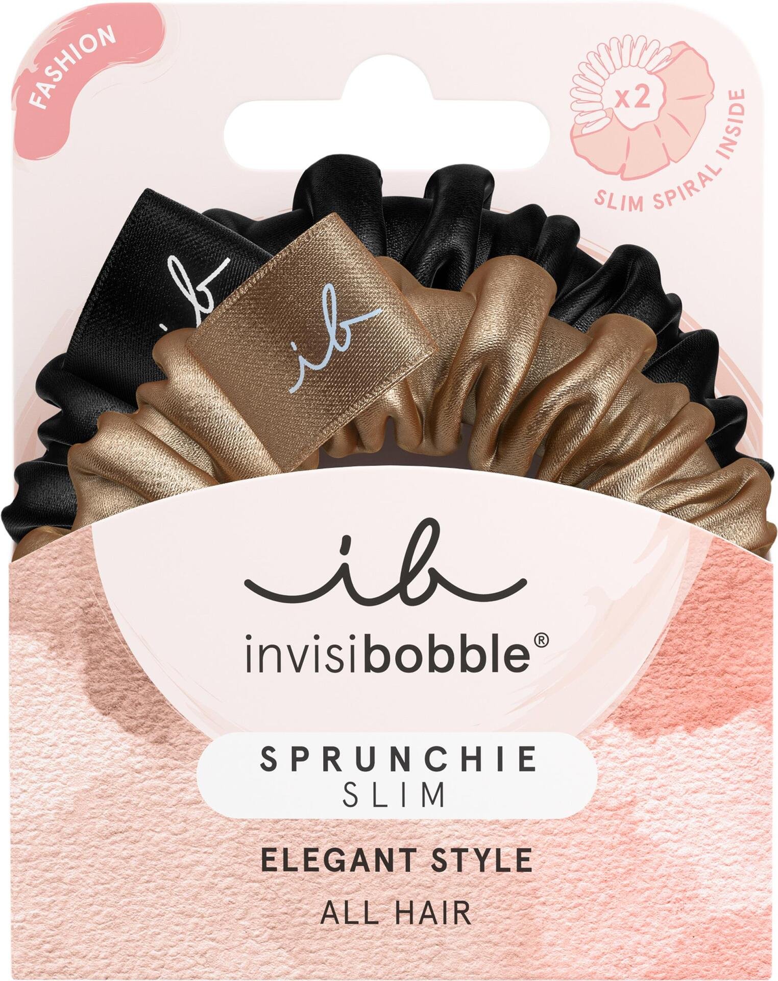 Invisibobble Sprunchie SLIM True Golden 2 st