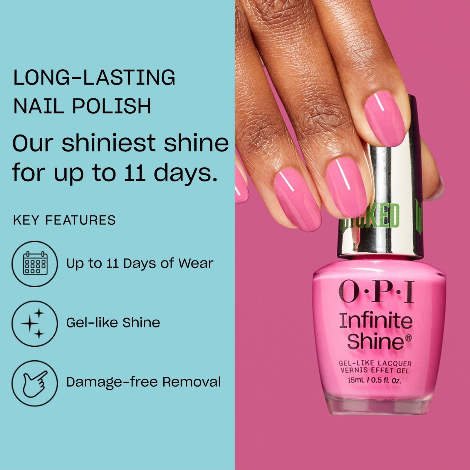 OPI x Wicked Holiday Collection Infinite Shine Ever-Effervescent 15 ml