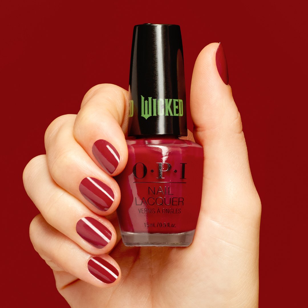 OPI x Wicked Holiday Collection Nail Lacquer Nessa-Ist Rose 15 ml