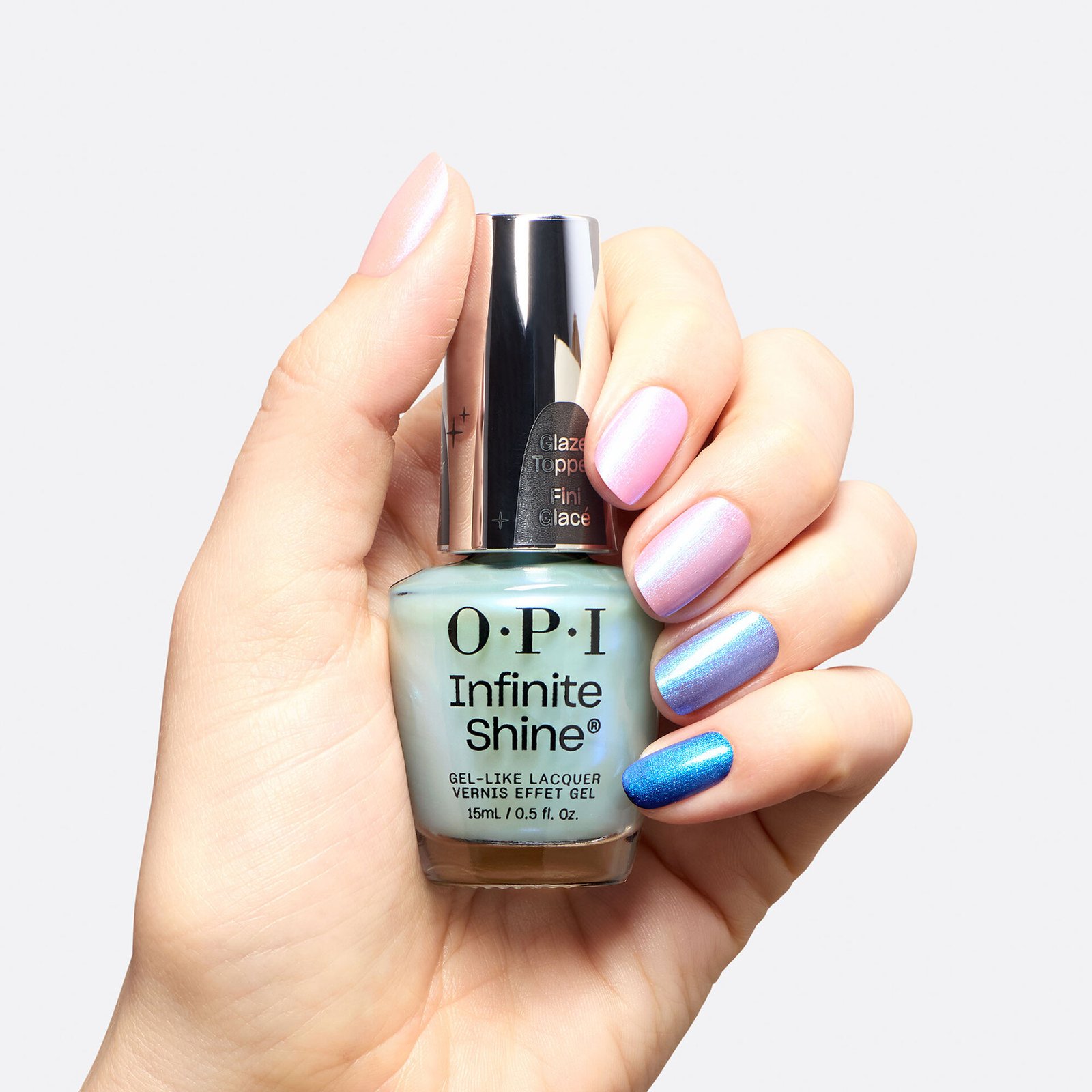 OPI Infinite Shine Glaze Toppers Moon Gleam 15 ml