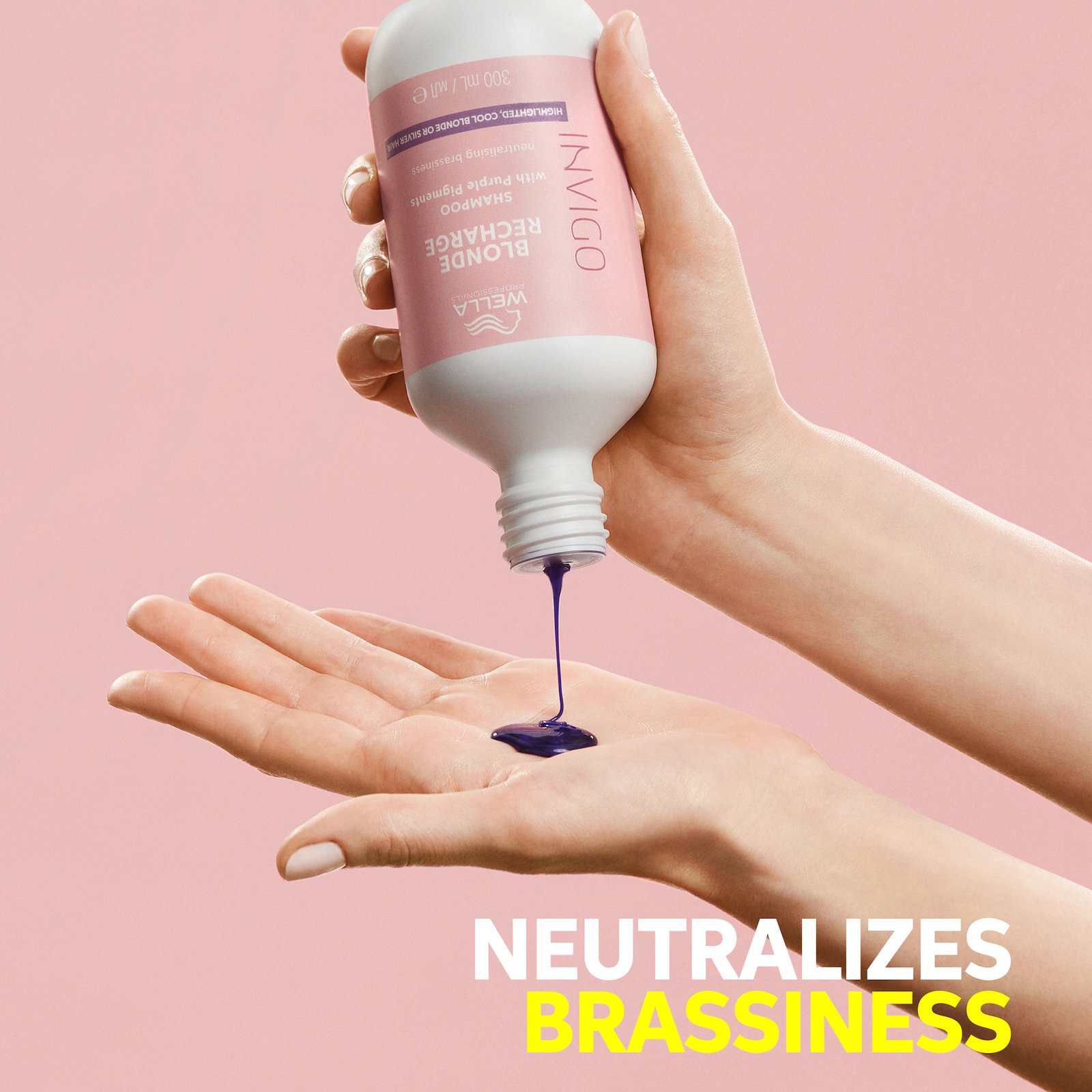 Wella Professionals Invigo Blonde Recharge Cool Blonde Shampoo 300 ml