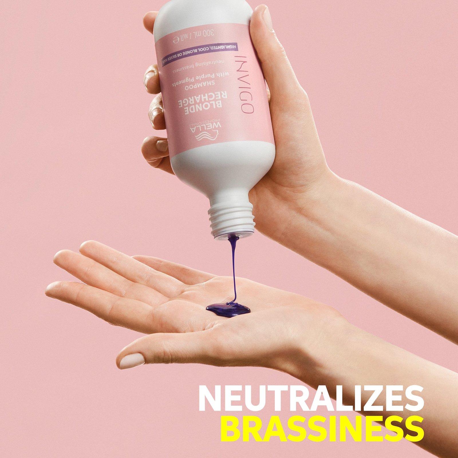 Wella Professionals Invigo Blonde Recharge Cool Blonde Shampoo 300 ml