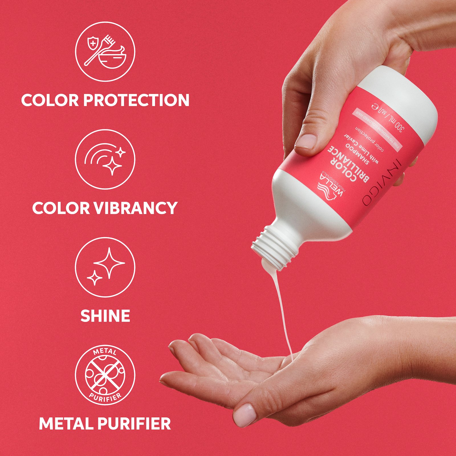 Wella Professionals Invigo Color Brilliance Shampoo Fine Hair 300 ml