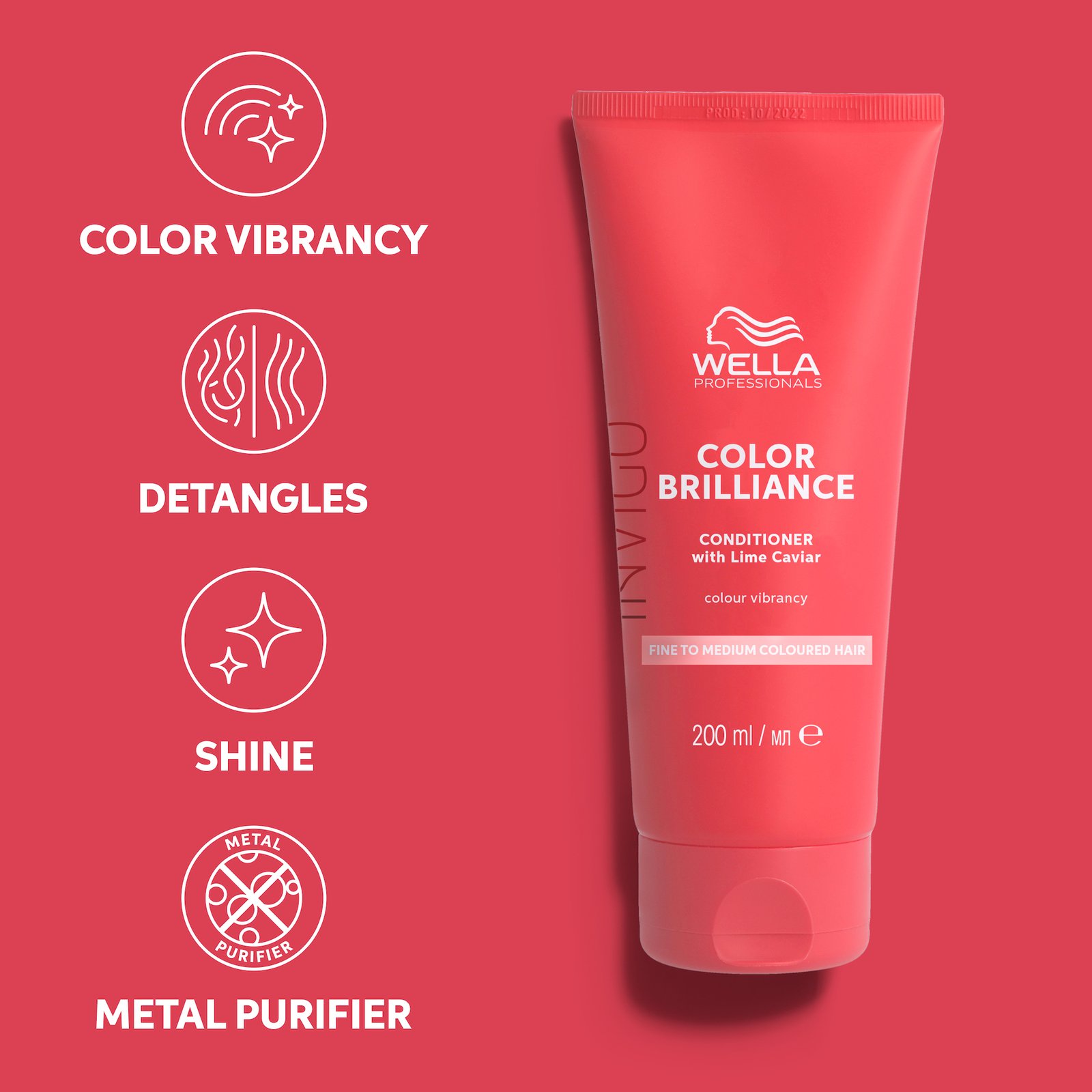 Wella Professionals Invigo Color Brilliance Conditioner Fine Hair 200 ml