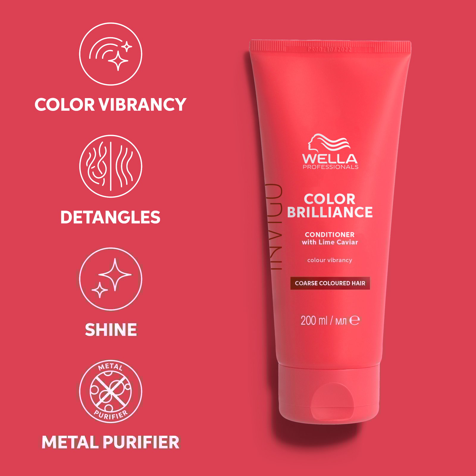 Wella Professionals Invigo Color Brilliance Conditioner Coarse Hair 200 ml