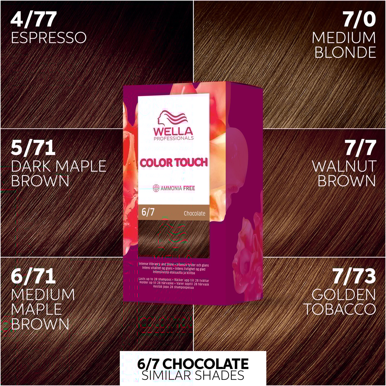 Wella Professionals Color Touch Deep Brown Chocolate 6/7 130 ml