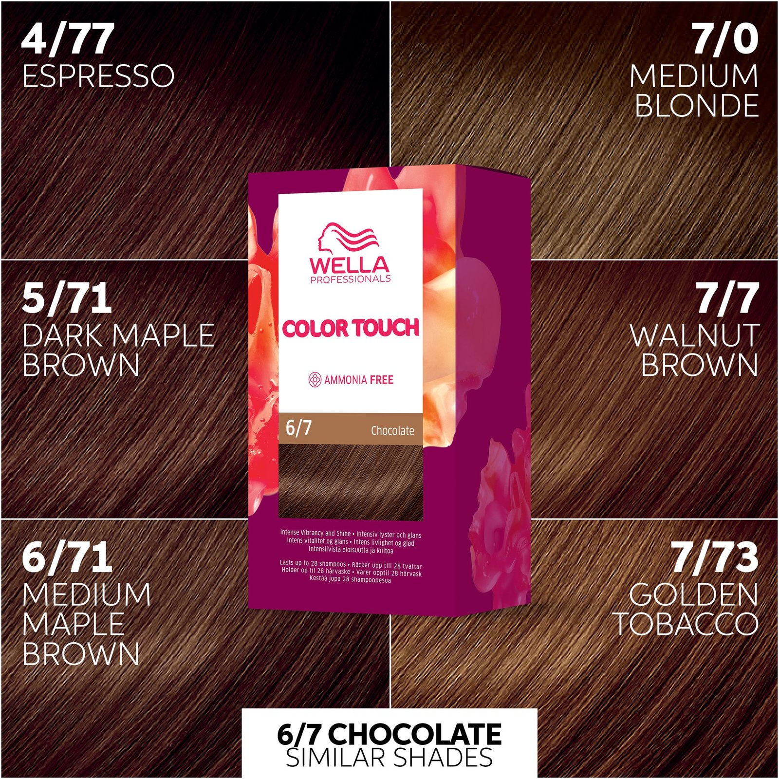 Wella Professionals Color Touch Deep Brown Chocolate 6/7 130 ml