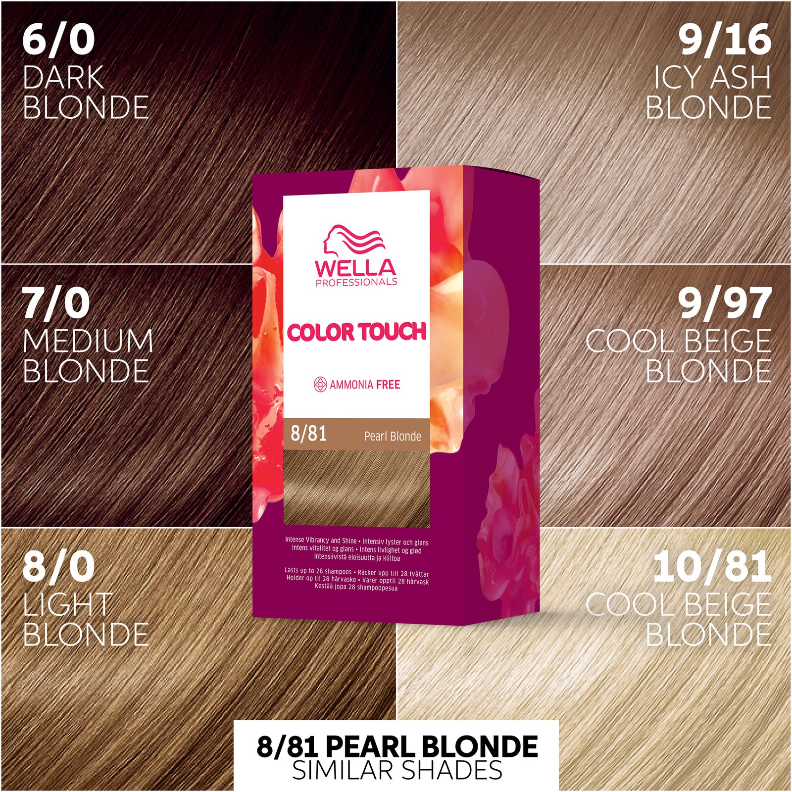 Wella Professionals Color Touch Rich Natural Pearl Blonde 8/81 130 ml