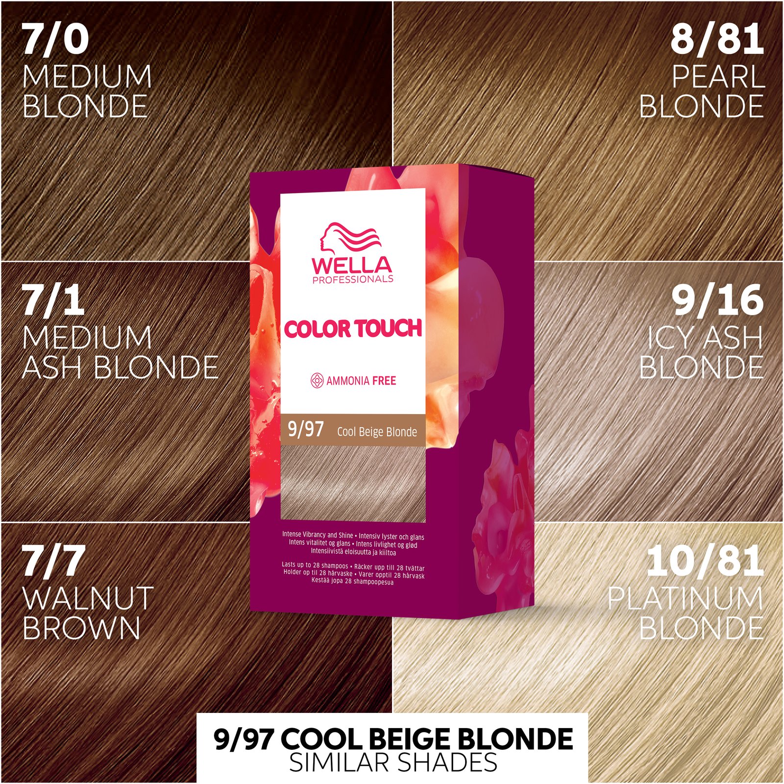 Wella Professionals Color Touch Rich Natural Cool Beige Blonde 9/97 130 ml