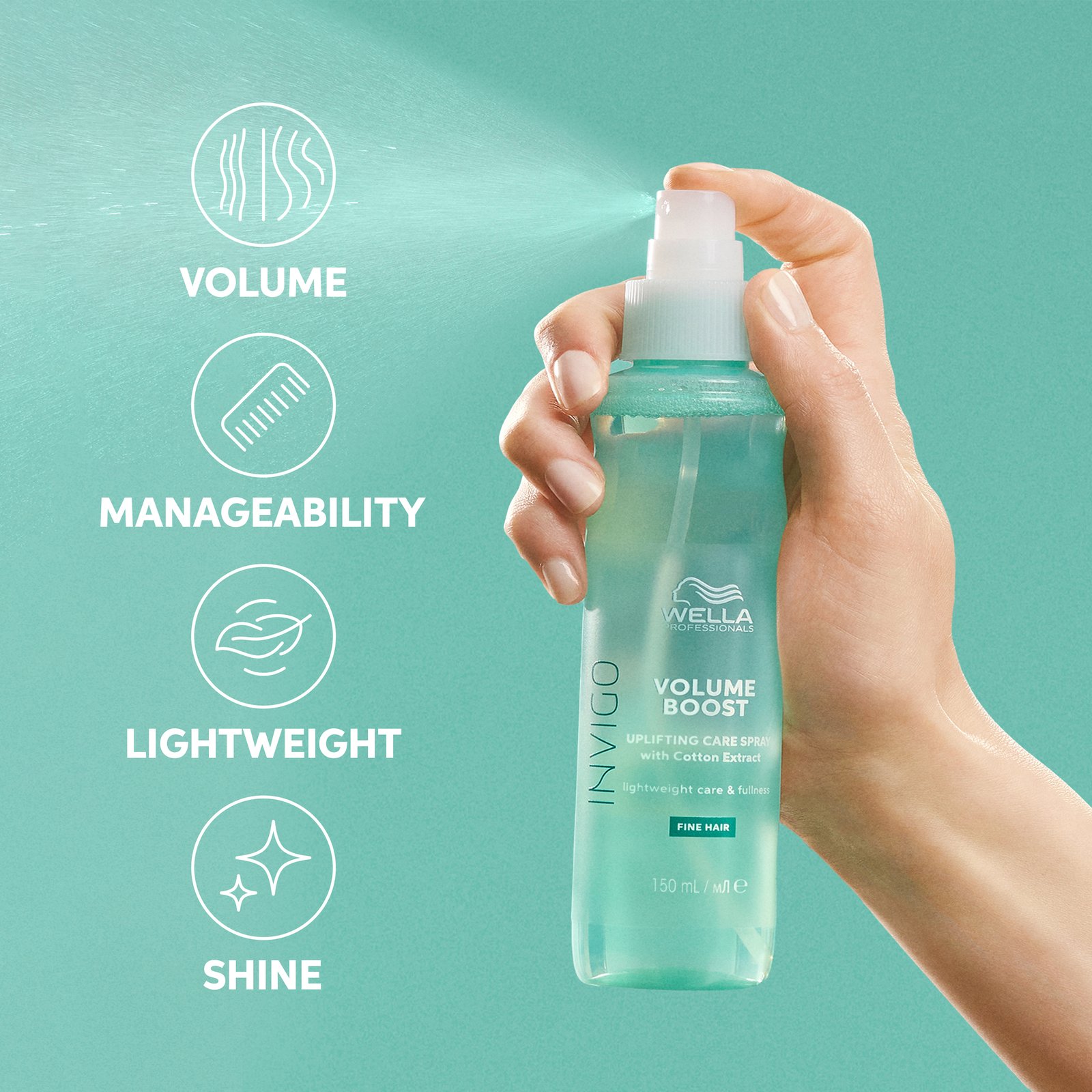 Wella Professionals Invigo Volume Boost Uplifting Care Spray 150 ml