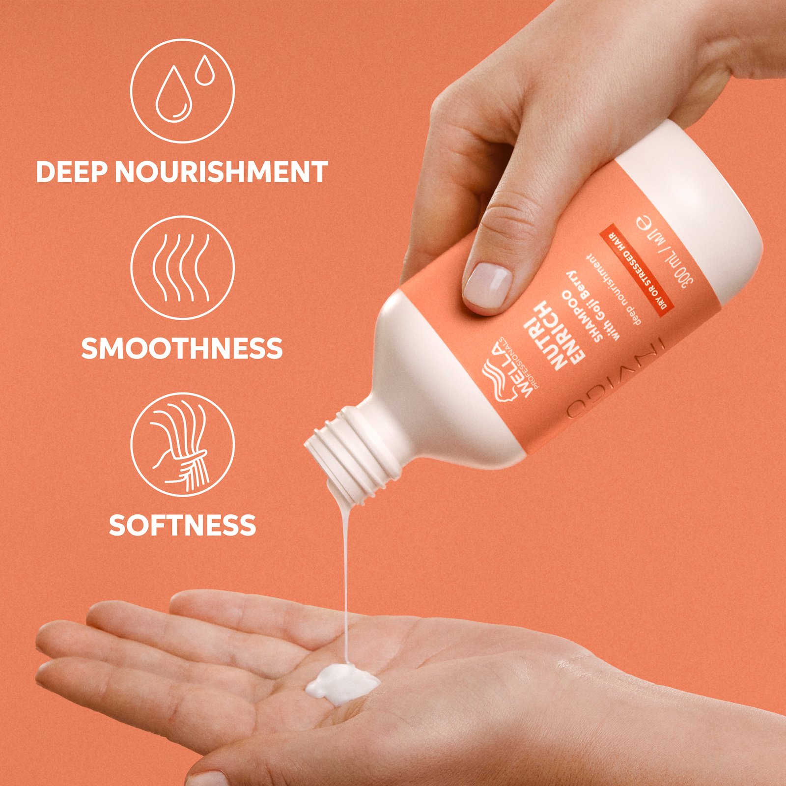 Wella Professionals Invigo Nutri Enrich Shampoo Dry Hair 300 ml
