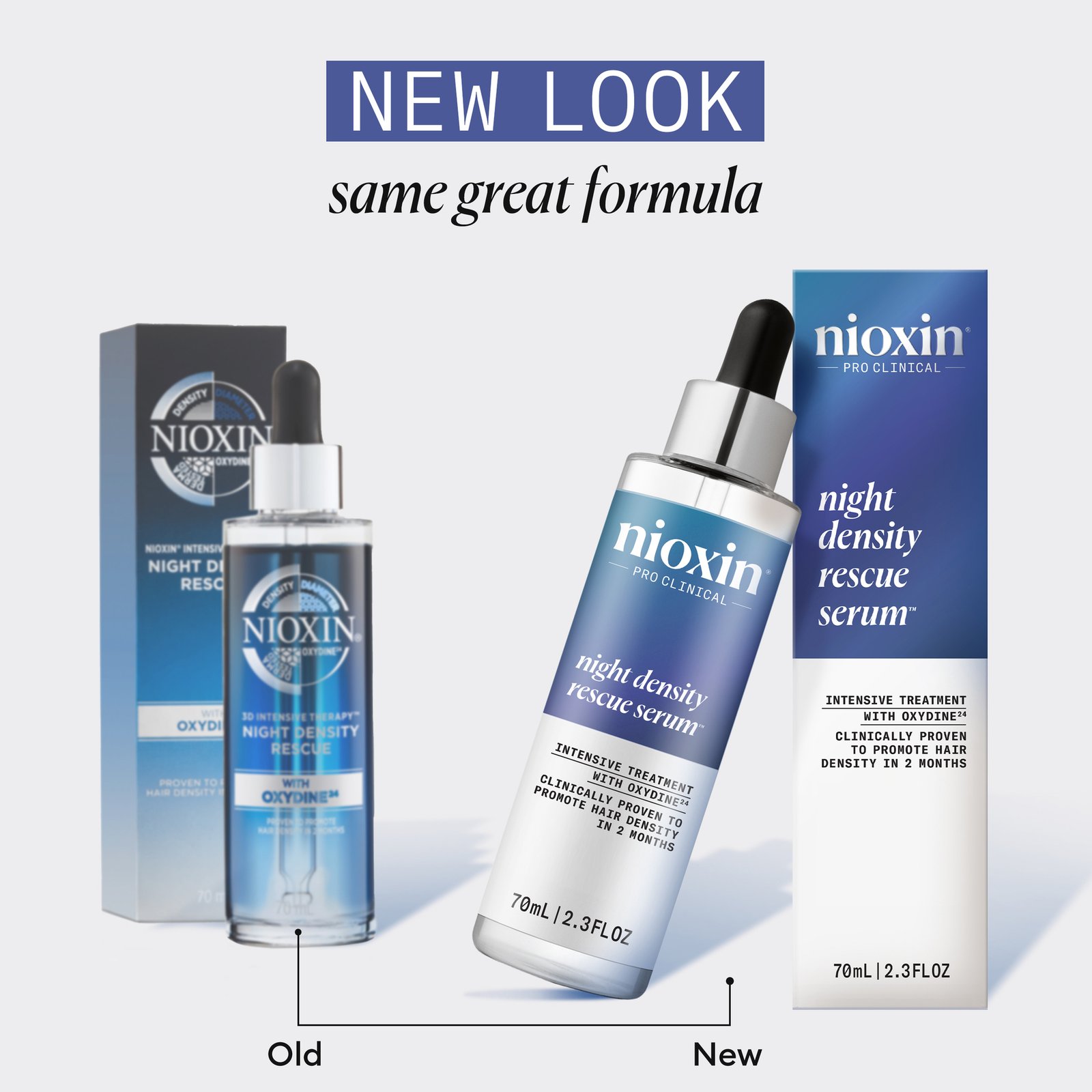 Nioxin Night Density Rescue Serum 70 ml