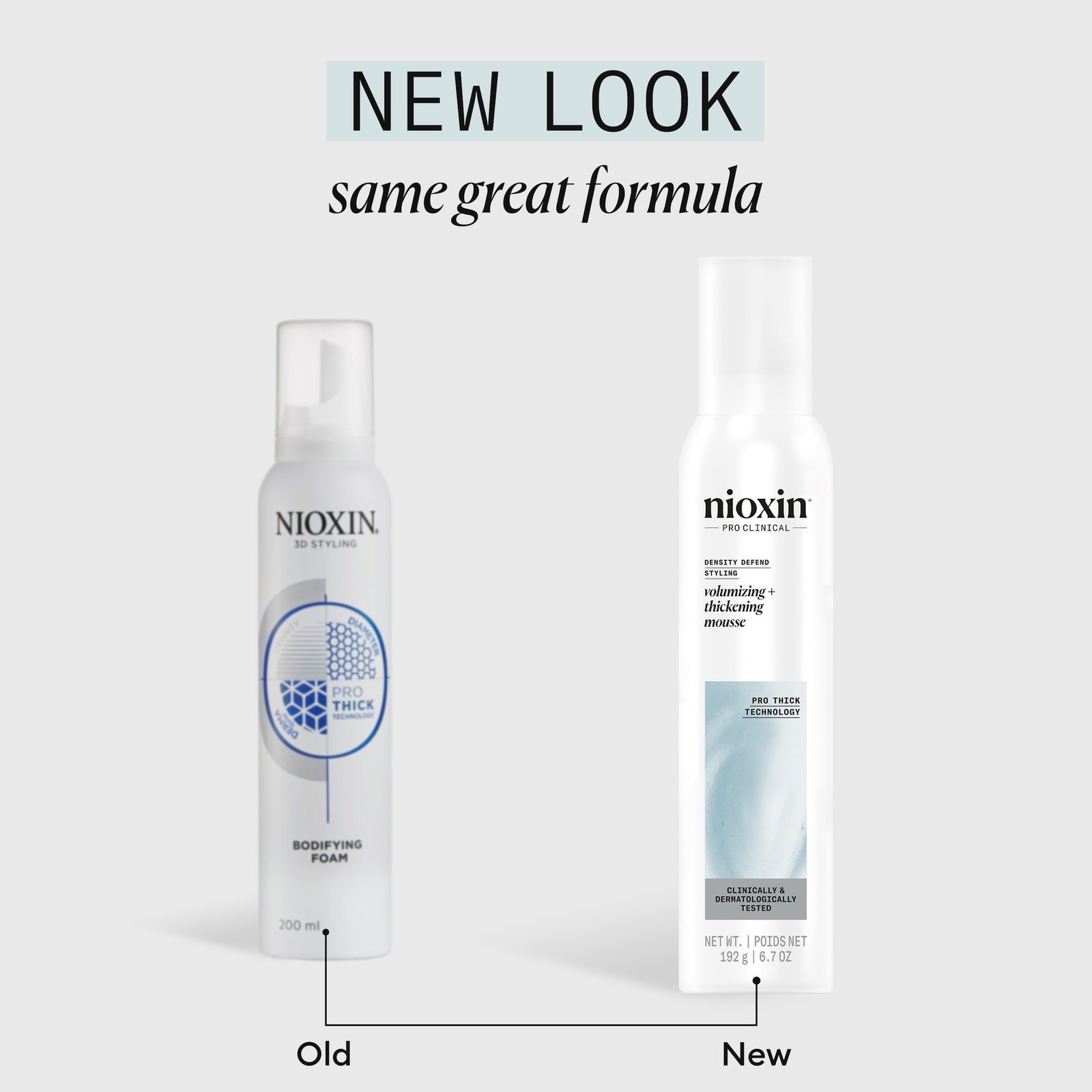 Nioxin Volumizing Thickening Mousse 200 ml