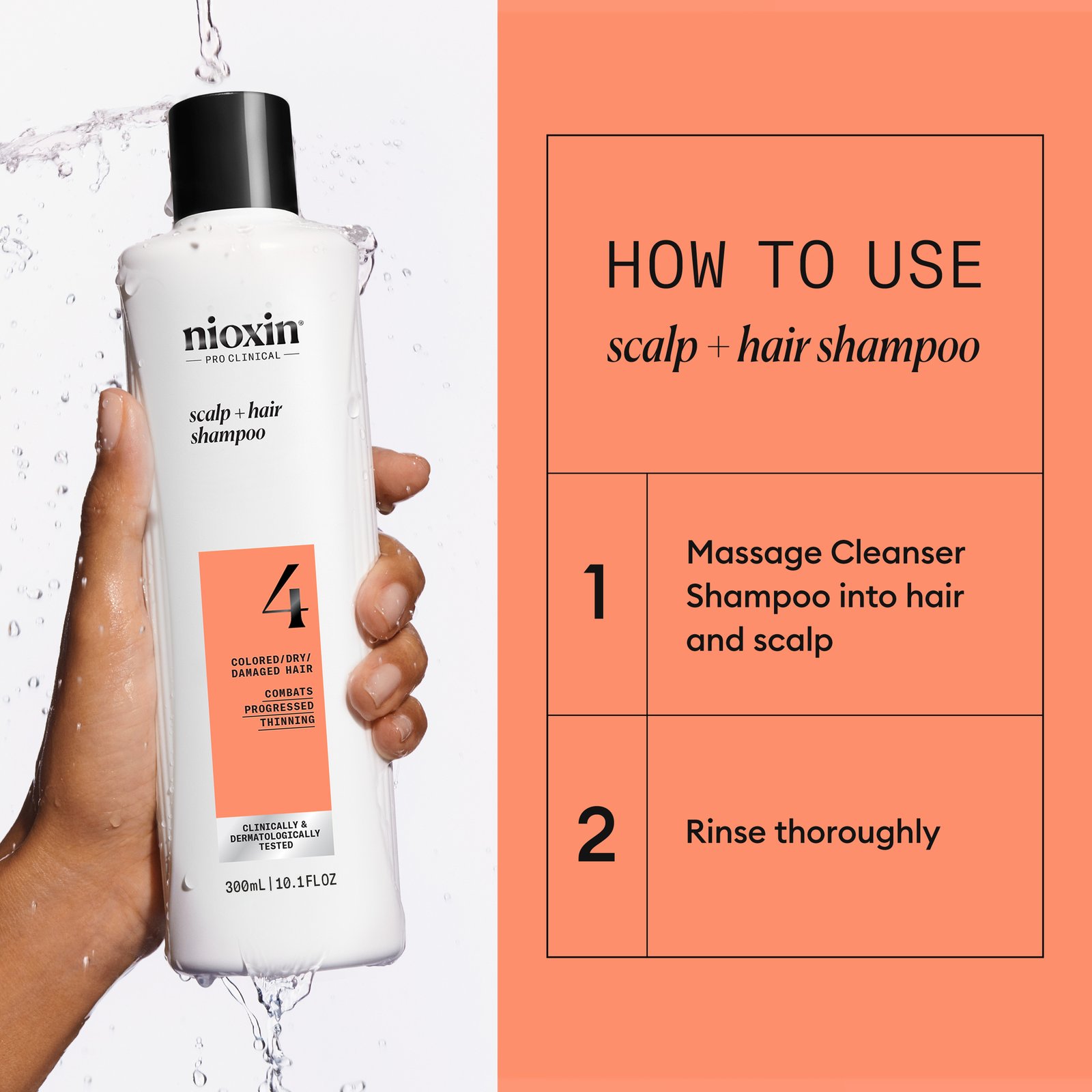 Nioxin System 4 Shampoo 300 ml