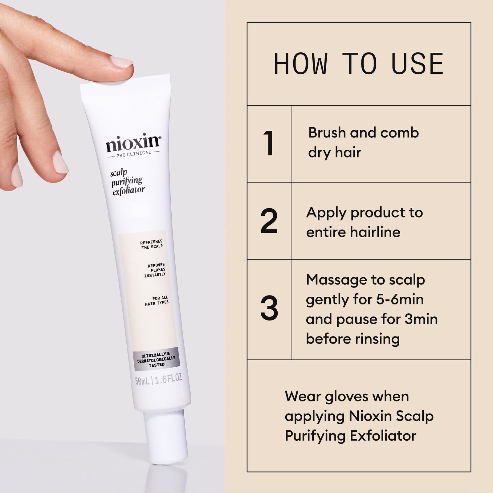 Nioxin Scalp Purifying Exfoliator 50 ml