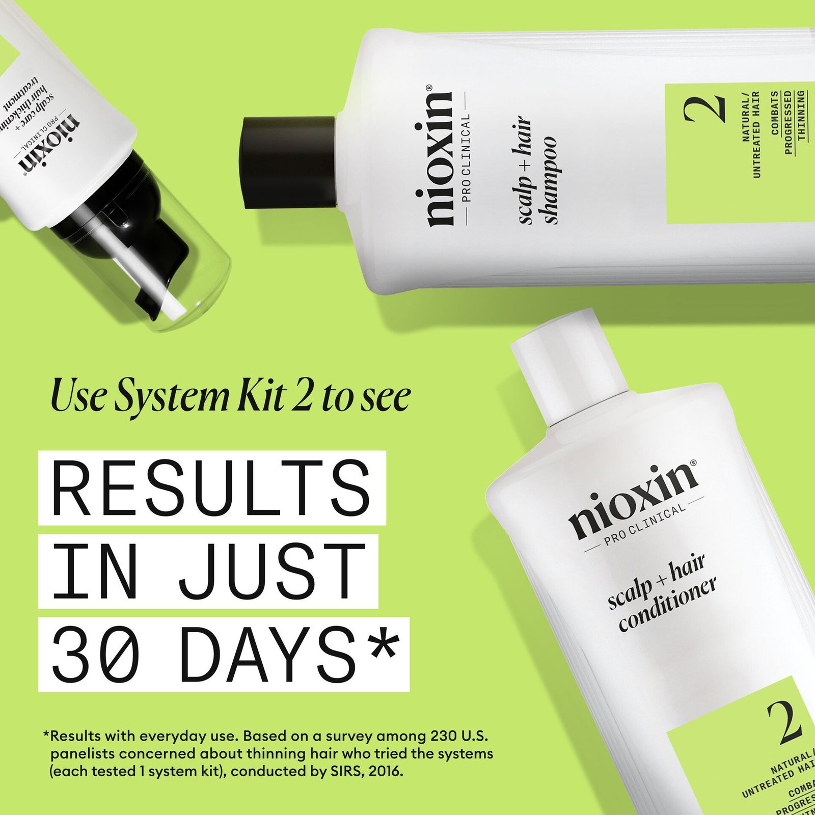 Nioxin System 2 Shampoo 1000 ml