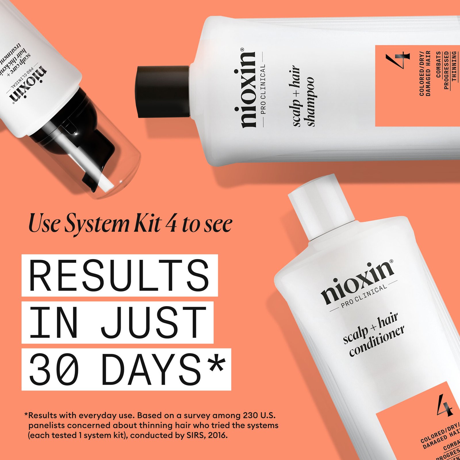 Nioxin System 4 Shampoo 1000 ml