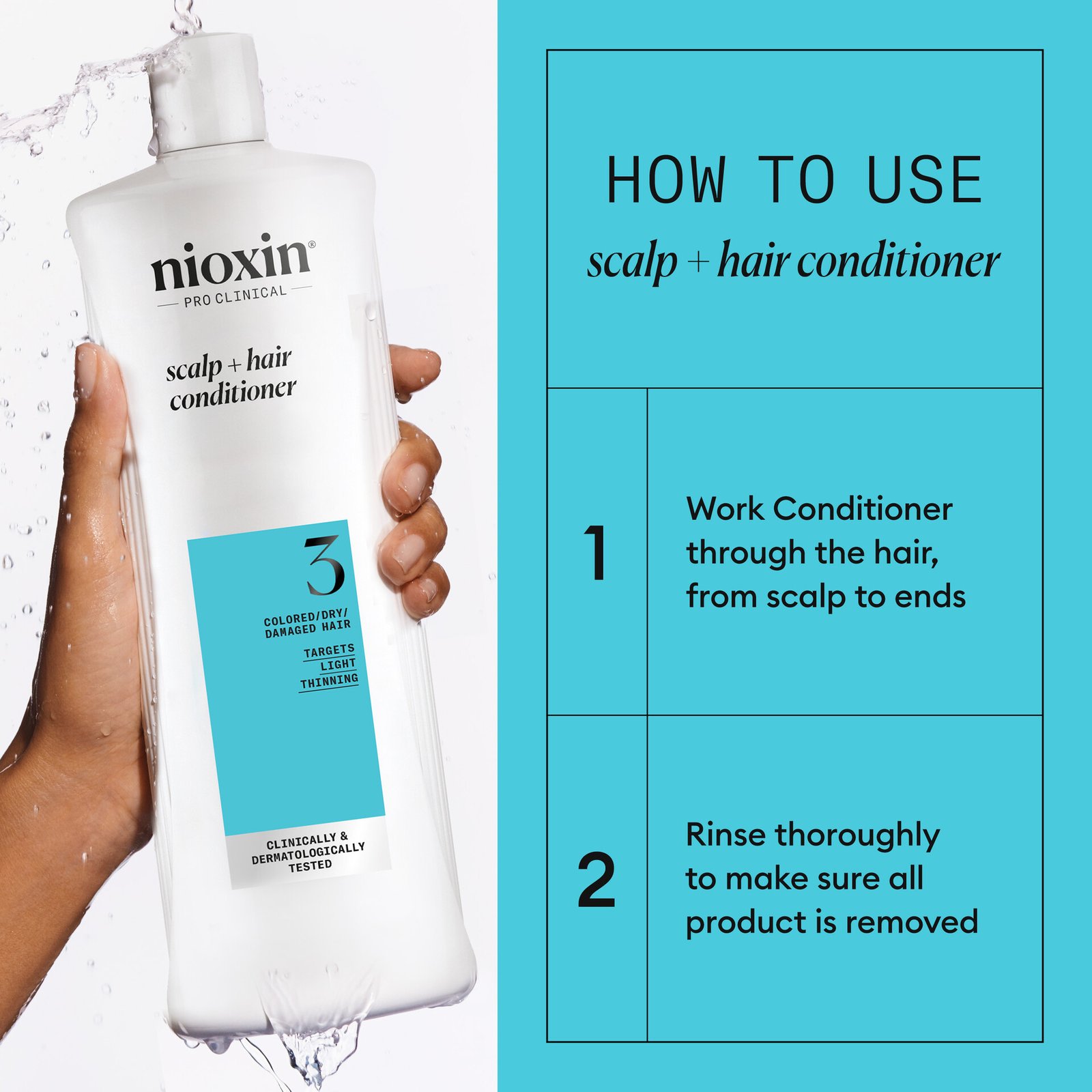 Nioxin System 3 Conditioner 1000 ml