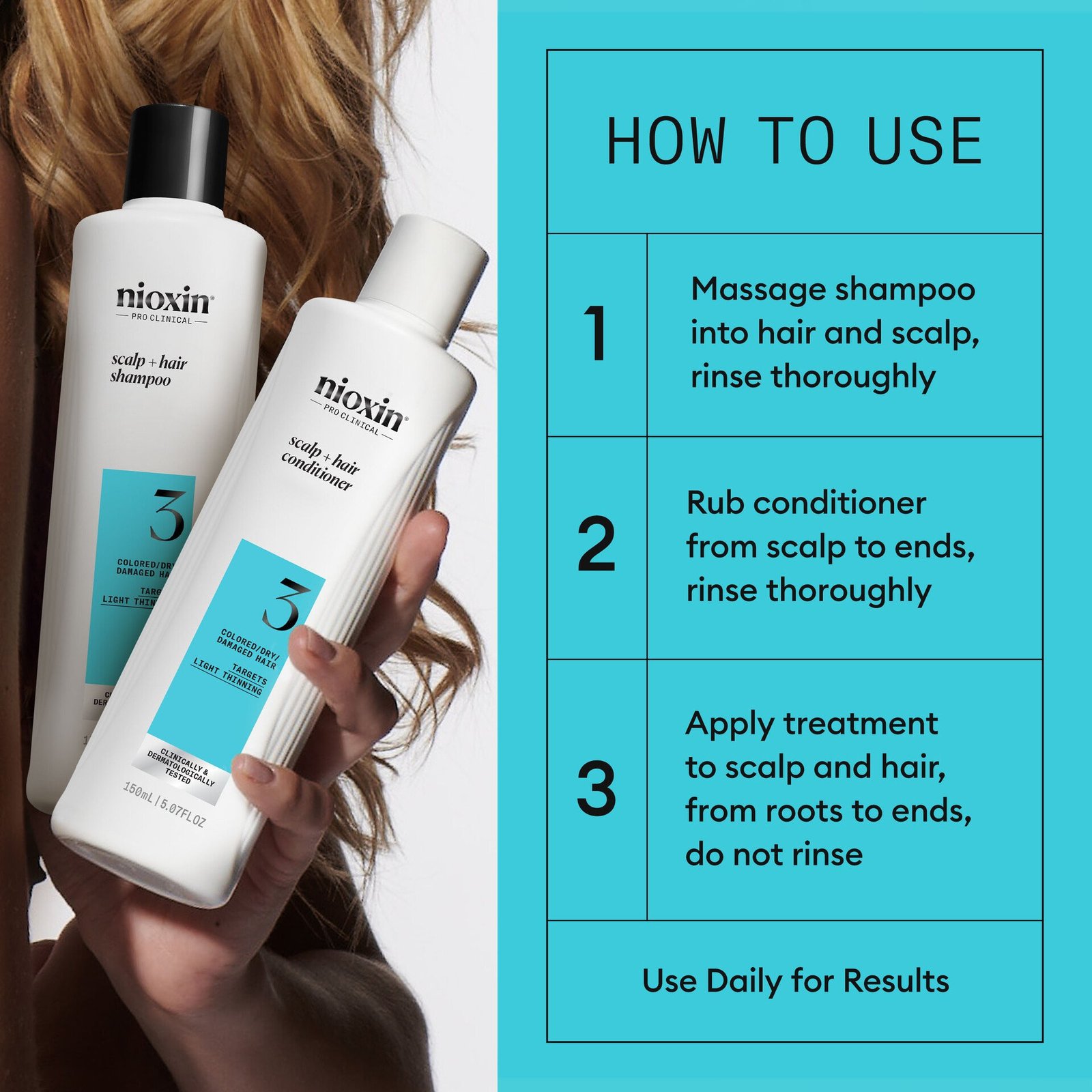 Nioxin System 3 Trial Kit