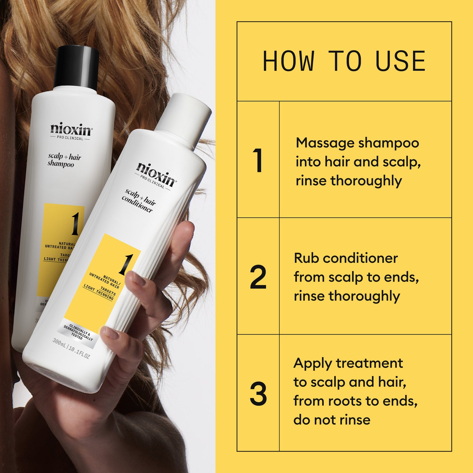 Nioxin System 1 Loyalty Kit 700 ml