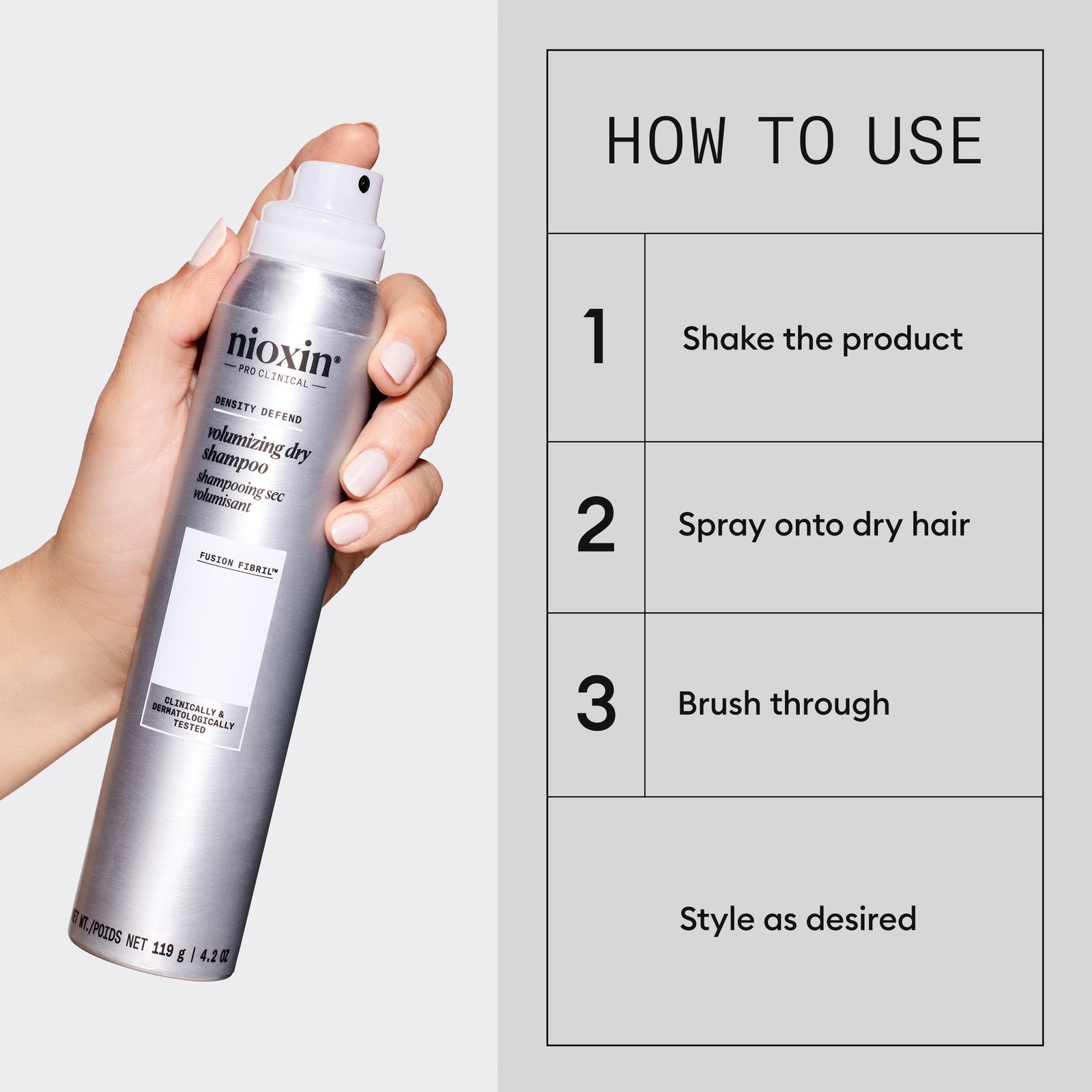 Nioxin Volumizing Dry Shampoo 180 ml