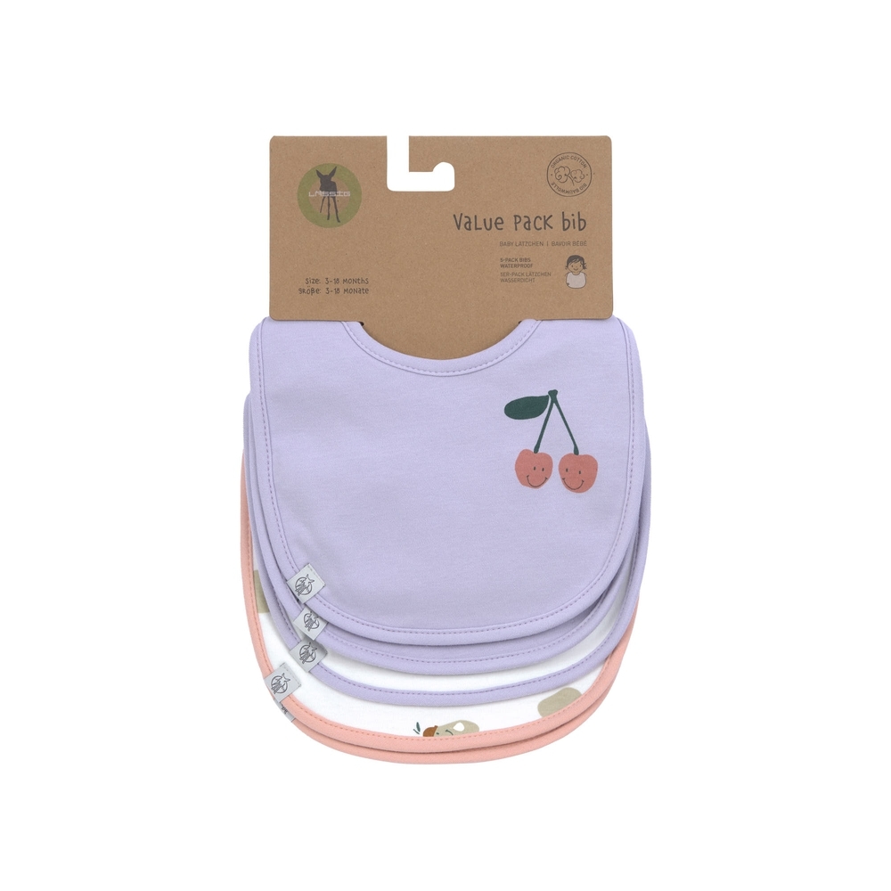 Lässig Haklapp Value Pack 5 st Happy Fruits Cherry